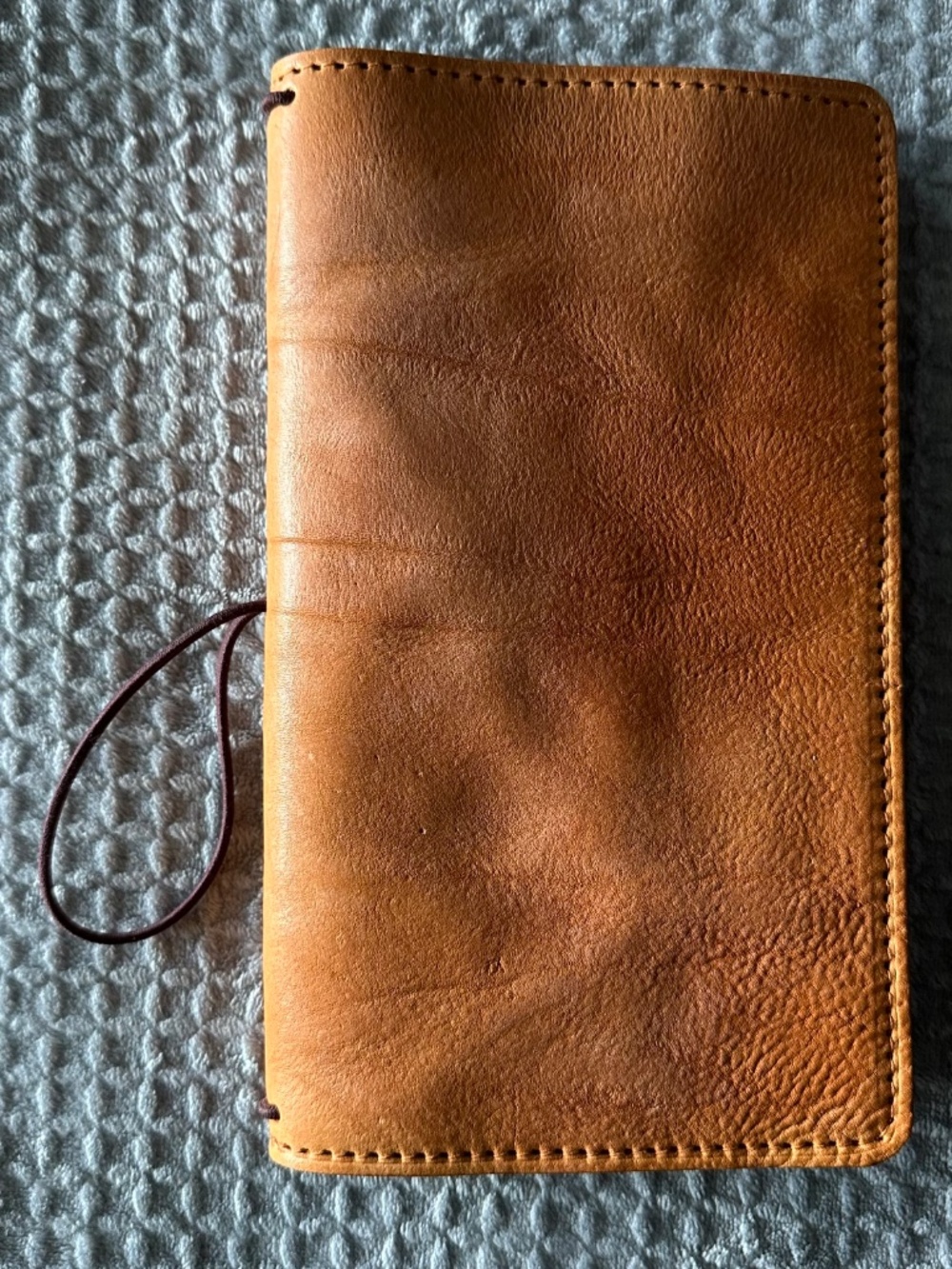 Leather travelers notebook cover 100% leather - Picture 4 of 10